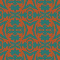 a colorful pattern with orange and blue colors vector