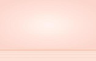 Empty room with a wall and simple interior vector