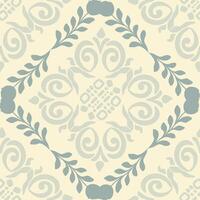 damask seamless pattern. Elegant luxury texture for wallpapers, backgrounds. Repeated designs for wallpaper, branding, web design, invitations, blankets, bedspreads. vector