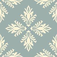 Oriental pattern with damask, arabesque and floral elements. Seamless abstract background. Repeated designs for wallpaper, branding, web design, invitations, blankets. vector