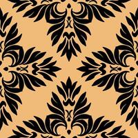 Seamless damask pattern. illustration for your design. Repeated designs for wallpaper, branding, web design, invitations, blankets, bedspreads. vector