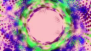 Abstract Spherical Animated Background. video