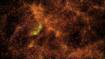 Abstract Beautiful Animated Particles Background 03. video