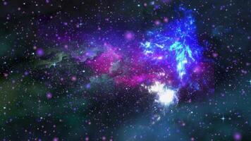 Epic Space Scene With Nebulas. video