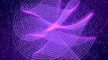 Fantastic Rotation Of Particles And Lines. video