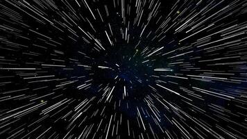 Star burst animation loop video