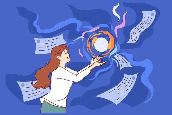 Woman tests artificial intelligence to generate text messages using neural networks