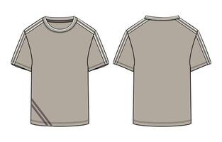 A t - shirt design with a gray background vector