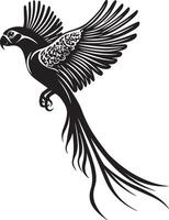 Silhouette Bird image vector