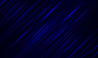 Neon lines moving light effect blue stripes dark background. Lines of light, speed and movement. diagonal stripes. vector