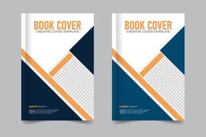 Unique and luxury style, modern print-ready business cover design with creative colorful variation vector