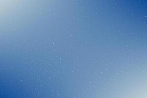 Light blue winter sky abstract galaxy background, sparkling stars flat dust particle illustration concept vector