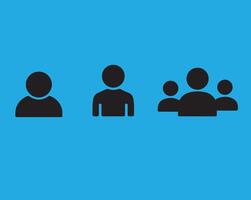 Free Download of User Icon, Group of People Icon on Vecteezy vector