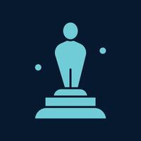 Award trendy artwork lovely abstract illustration colorful practicable design vector