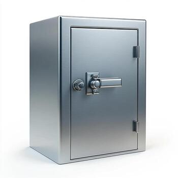 metal seguro diseñado para seguridad, adecuado para almacenamiento valores y importante documentos en casas o oficinas foto