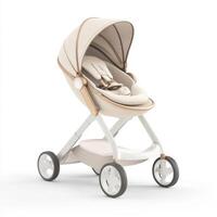 Modern baby stroller design suitable for urban environments and everyday use photo