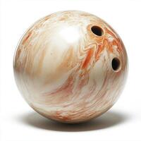 A bowling ball isolated on a white background photo
