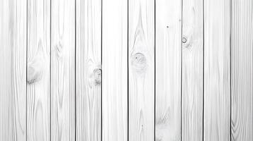 Smooth whitewashed wood planks with subtle grain texture, creating a clean and airy minimalist background photo