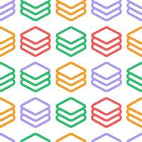 Colorful Rainbow Patterns Hand-Drawn Geometric Wonder cute beautiful hand drawn colorful line pattern art illustration vector