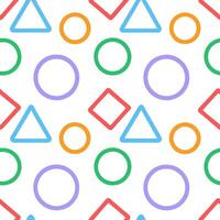 Stunning Hand-Drawn Geometric Rainbow Design cute beautiful hand drawn colorful line pattern art illustration vector
