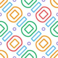 Adorable Hand-Drawn Rainbow Patterns with Geometric Charm cute beautiful hand drawn colorful line pattern art illustration vector
