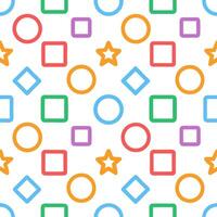Beautifully Crafted Rainbow Line Art and Pattern cute beautiful hand drawn colorful line pattern art illustration vector