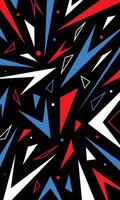 Modern wallpaper abstract geometric shape pattern for sublimation jersey vector