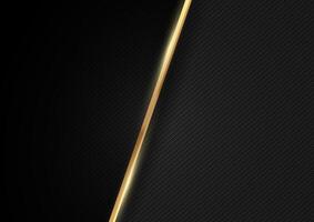 Abstract background with golden glowing stripe vector