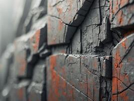 Rugged textured background featuring deep scratches and marks for use in design and creative projects photo