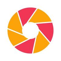 Aperture Artifacts Icon Design vector