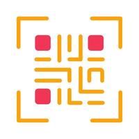 QR Code Generator Icon Design vector