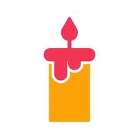Candle Icon Design vector