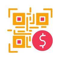 QR Code Payment Icon Design vector