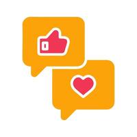 User Feedback Icon Design vector