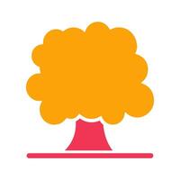 Deciduous Tree Icon Design vector