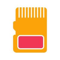 Memory Cards Icon Design vector