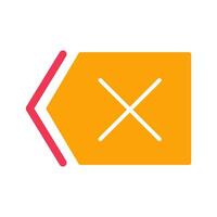 Delete Icon Design vector