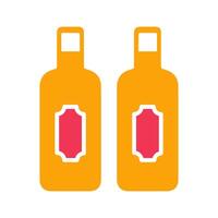 Wine Pairing Icon Design vector