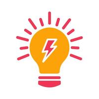 Creative Idea Icon Design vector