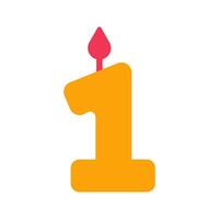 Age Number Icon Design vector