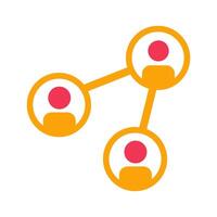 Social Network Icon Design vector