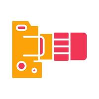 DSLR Essentials Icon Design vector