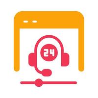 Support Forum Icon Design vector