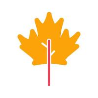 Maple Leaf Icon Design vector