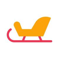 Sleigh Icon Design vector