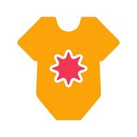Adorable Onesies Icon Design vector