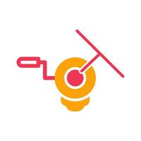 Darkroom Tools Icon Design vector