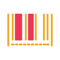 Barcode Stock Icon Design vector