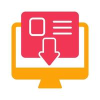 Landing Page Icon Design vector