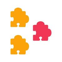 Puzzle Icon Design vector